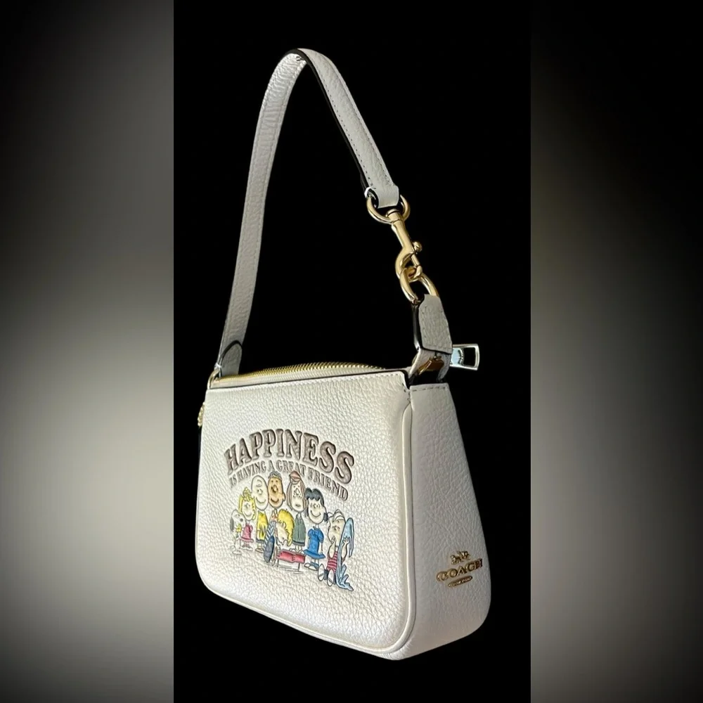 HP Coach X Peanuts Nolita 19 Bag Special Peanuts 75th Anniversary Collection New - Picture 6 of 15